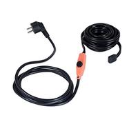 Electronic-Star Flow Wire 4 Cable anticongelante - 4 m de Largo + 1,8 m de alimentación, con termostato, se Activa por Debajo de los 6 °C, Potencia de 16 W/m, Certificado IP69