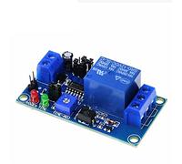 Electrónica Inteligente, relé de retardo 12V CC con potenciómetro ajuste del temporizador, módulo interruptor encendido/apagado(4 Pcs)