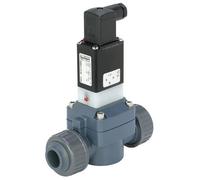 Electroválvula 25 mm Mangas Pegadas NO PVC FKM 0,5-6bar/7-87psi 12VDC 0142 365487