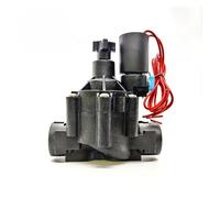Electroválvula de riego de 3/4" y 1", normalmente cerrada, con regulación de caudal, 220 V, 110 V, 24 V y 12 V CC. Electroválvula de riego de enclavamiento.(2P,220VAC-CLOSED)