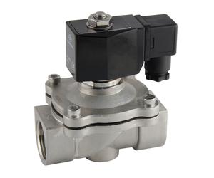 Electroválvula DF-SA 2'' Acero inoxidable FKM 0-6bar 12V DC