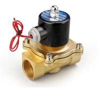 Electroválvula neumática de 1/4", 3/8", 1/2", 3/4" y 1", DN8/10/15/20/25/50, normalmente cerrada, for agua, aceite y aire, 12 V, 24 V y 220 V(Dn10,220 Volt)