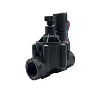 Electroválvula normalmente cerrada de 1/2", 3/4" y 1" con ajuste de caudal, 220 V, 12 V y 24 V, for riego de jardines y granjas.(24vdc)