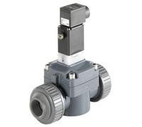 Electroválvula NPT 1/2'' NC PVC FKM 0,5-6bar/7-87psi 24VAC 0142 454107