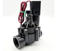 ELECTROVALVULA riego 1" 9V con REGULADOR DE CAUDAL 100DVF. Funciona con programadores a bateria de cualquier marca. Rain Bird Company