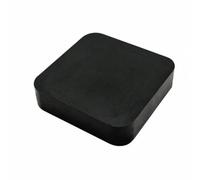 Elegabrillia Almohadilla Amortiguadora Banco Versátil Bloque Banco Goma Acolchado Almohadilla Estampación Joyas para Metalúrgicos Aficionados, S