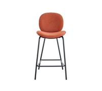 Elegancia y confort: pack de 2 taburetes coro teja