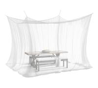 ELEGANCIO Mosquitera para Interior y Exterior, 300 x 300 x 250 cm, 220 Malla, para Exterior e Interior, para Tienda de campaña, Caravana, Color Blanco