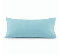 Elegant Comfort Funda de Almohada de Lujo ultrasuave de 1 Pieza, Microfibra 1500, Doble Cepillado, Resistente a Las Arrugas, tamaño de Funda de Almohada Corporal, Color Azul