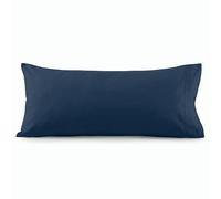 Elegant Comfort Funda de Almohada de Lujo ultrasuave de 1 Pieza, Microfibra 1500, Doble Cepillado, Resistente a Las Arrugas, tamaño de Funda de Almohada Corporal, Color Azul Marino