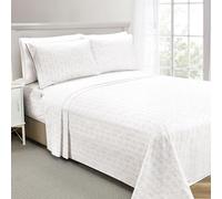 Elegant Comfort Juego de sábanas más Suave y Acogedor de 6 Piezas, Microfibra de Calidad hotelera 1500, Bolsillo Profundo, Resistente a Las Arrugas, Juego de sábanas de 6 Piezas, matrimonial, Beige