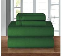 Elegant Comfort Luxury 1500 - Juego de sábanas de Microfibra hotelera, 4 Piezas, Resistente a Las Arrugas, sábana Bajera elástica en Todo el Contorno, Bolsillo Profundo de hasta 16