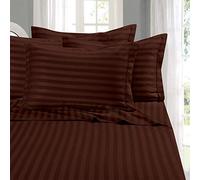 Elegant Comfort Softest and Coziest - Juego de sábanas de 4 piezas, 1500 hilos, calidad egipcia, lujoso, resistente a las arrugas, juego de sábanas de 6 piezas con rayas de damasco, tamaño individual,