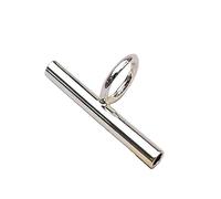 Elegante adaptador de broche de metal para crear collares colgantes de cualquier diseño para mujeres, 15mm, como se describe