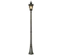 Elegante Luminaria de Poste Jardín Camino 237cm Alto Grande IP44 Opulento Amy