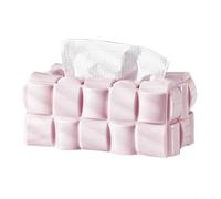 Elegante soporte para gofres 23cm Decoración de baño Elegante soporte para | Material PET, textura de gofre, almohadilla antideslizante, color rosa, decoración de dormitorio de baño