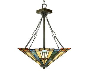 Elegante Tiffany Lámpara Chupitos Ajustable Pendelleuchte Comedor Sala de Estar