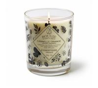 ELEMENT-TERRE Vela perfumada de 200 Gramos, 50 Horas, Aroma de Canela Naranja, Cera Vegetal