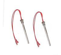 Elemento de encendido 300 W 230 V calentamiento rápido para estufa de leña | Voltaje de 230 V, resistente al calor hasta 860 °C, ideal para pellets de madera, construcción duradera