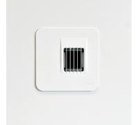Elemento de extracción de aire higrorregulable para empotrar Elegante UPO AH 80 B de Aereco - 140154