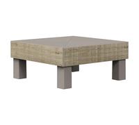 Elements Mesa auxiliar de jardín (Madera y verde)