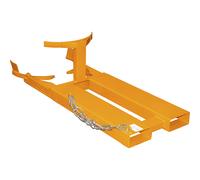 Elevador de bidones eurokraft pro, para 1 bidón de plástico de 120 l