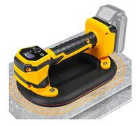 Elevador de succión inalámbrico compatible con batería Dewalt de 20 V, capacidad de carga de elevación de hasta 550 libras, motor sin escobillas, ventosa de pantalla digital para vidrio, azulejos