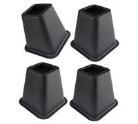 Elevadores de muebles de cama extra de 6 pulgadas, soporte de resistente portátil para sofá, cama, elevadores de patas, uso de elevadores de muebles