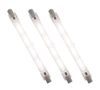 Elexity - Juego de 3 bombillas halógenas R7S de 120W
