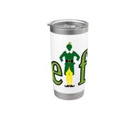 Elf Elf Logo Vaso térmico de acero inoxidable de doble pared