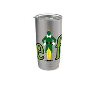 Elf Elf Logo Vaso térmico de acero inoxidable de doble pared