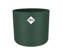 Elho B.for Soft Round 14 - Macetero por Interior - 100% Plástico Reciclado - Ø 13.8 x H 12.5 cm - Verde/Leaf Green