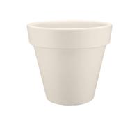 Elho Pure Round 40cm Maceta - Linen White