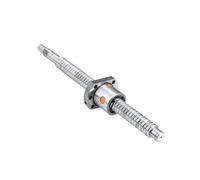 ELILANEY Husillo de bolas SFU3205 con tuerca de bolas con brida de SFU3205-4, extremo BK25 BF25, mecanizado de 32mm de diámetro, paso de 5mm for torneado de grabado CNC viaje por etapas(550mm)