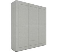 Itamoby Elios - Aparador alto (5 puertas/3 cajones, 150 x 35 x 165 cm)