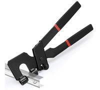 ELNLE Alicates de conexión de perfil, alicates para construcción en seco, alicates compuestos para paneles de yeso, dimensiones del punzón: 0,5 mm, longitud total 305 mm, para perfiles metálicos en