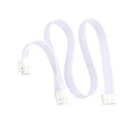 Elnwnnkc Cable adaptador de corriente flexible de 12 VHPWR a doble 8 pines para tarjeta gráfica, construcción de PVC