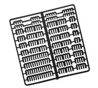 Elnwnnkc Cable Combs - Juego de 36 clips de gestión de cables ABS para gestión organizada de cableado de computadora