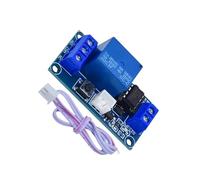 Elnwnnkc Módulo de relés de conmutación autoblocante biestable de Encendido y Apagado Opción de 5V 12V 24V para Cortinas eléctricas y Controlador de transmisión densa de Uso Industrial