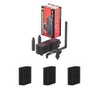 Elnwnnkc Motor de Agua USB condensado para depósitos con calorificador de Doble función y Estructura de Filtro, Motor calorificador para Estanque de Peces