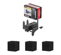 Elnwnnkc Motor de Agua USB condensado para depósitos con calorificador de Doble función y Estructura de Filtro, Motor calorificador para Estanque de Peces