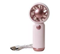Elnwnnkc Ventilador de mano, soplador de aire inalámbrico recargable de 3 velocidades, potente limpiador de polvo, pequeño para exteriores, recargable por USB
