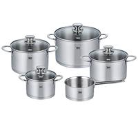 ELO 72596 Galant - Juego de cacerolas (5 piezas, acero inoxidable), color plateado