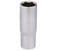 Elora 1/4"D 13Mm Enchufe Profundo Hexagonal Cromado 58733