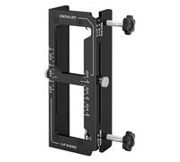 Elprico Kit de Plantilla para Bisagra de Puerta de Aleación de Aluminio con Acolchado de Silicona para Mortajar y Ranurar con Precisión Bisagras de 2,5 a 5 Pulgadas para Entusiastas de las