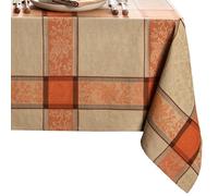 Elrene Home Fashions Mantel Jacquard de Cosecha otoñal, Rectangular de 60 x 84 Pulgadas