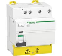 Elso Acti9 iID40, interruptor diferencial, 3P+N, 40A, 30mA, tipo A, 1 unidad.