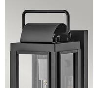 Elstead Aplique exterior Sag Harbour, 1 luz negro