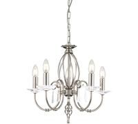 Elstead Lighting Aegean lámpara colgante 5x60 W níquel AG5-POL-NICKEL
