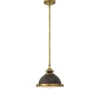 Elstead Lighting Amelia lámpara colgante 1x60 W marrón HK-AMELIA-P-S-RB